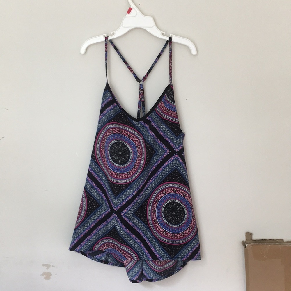 Hollister Tank Top w Mandala Design